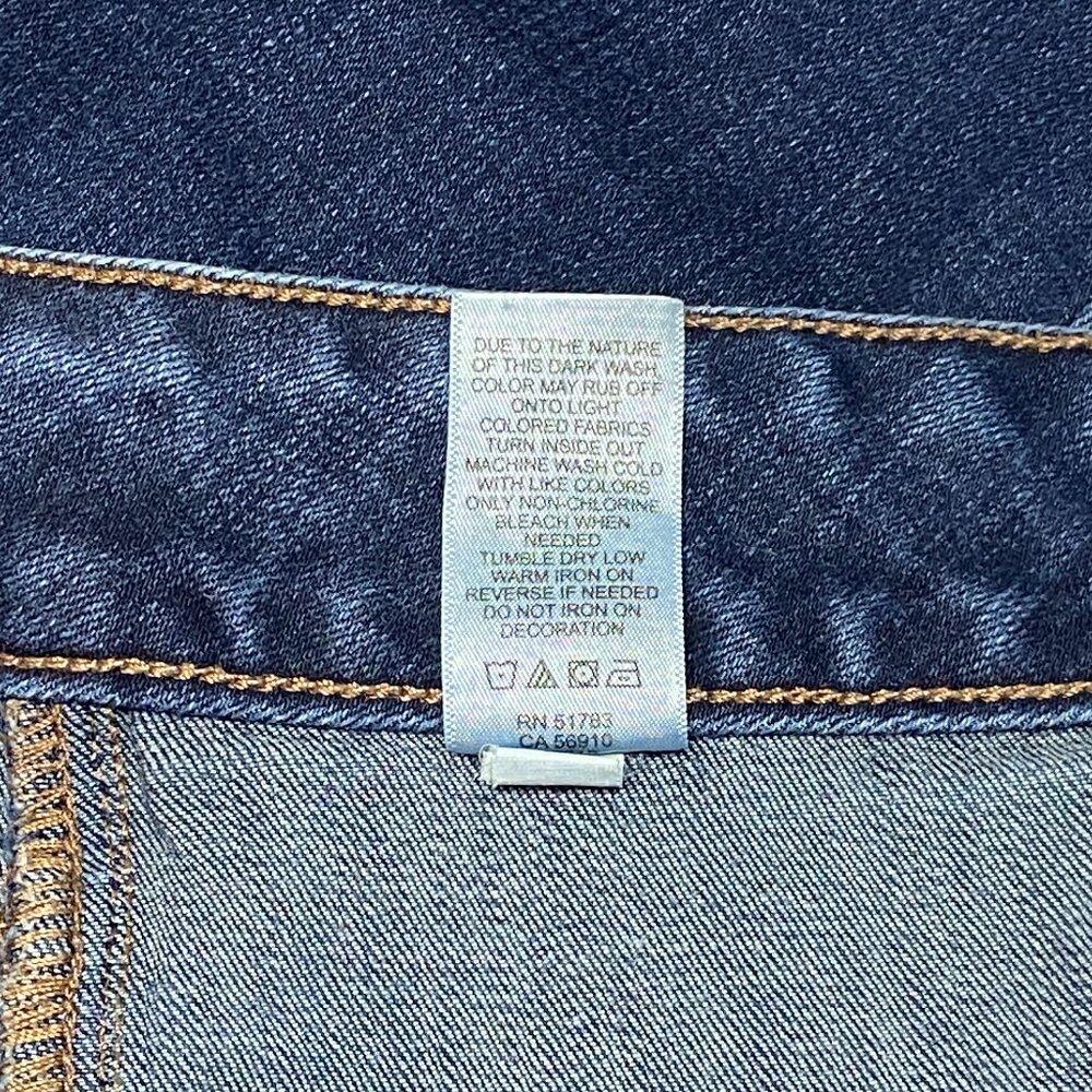Maurices High Rise Skinny Stretch Jeans Jeggings 22W Short Medium Wash Denim - Picture 12 of 12